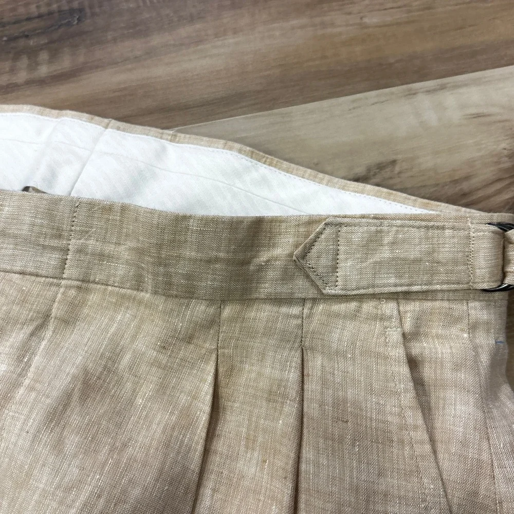 Paul Fredrick double pleated